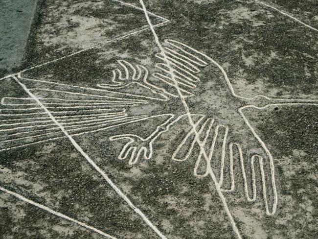 The Nazca Lines in southern Peru. Pic Chris Beall/Lonely Planet Images.