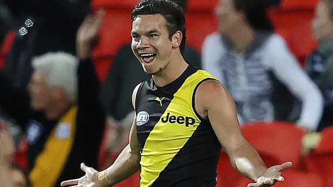 Daniel Rioli: ‘What did they expect, we’re the premiers!” Picture: Michael Klein