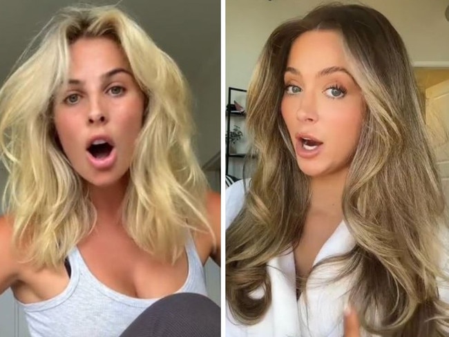 Beauty Diary: New $155 ‘Infrared Bounce Brush’ blows Aussies away. Picture: TikTok/