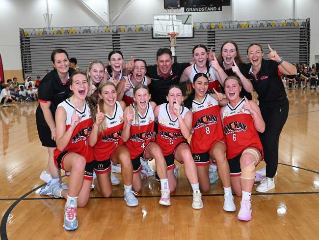 Mackay Meteorettes have been crowned victorious in the under-18 Queensland State Championships held on the Gold Coast. Picture: Mackay Meteorettes.