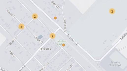 There is one offence for every 15 people in the Torbanlea 4662 postcode.