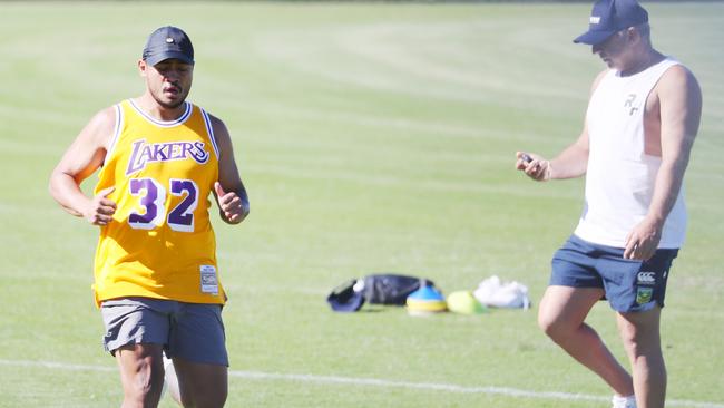 Anthony Milford has been ‘training the house down' while awaiting his opportunity. Picture: John Grainger