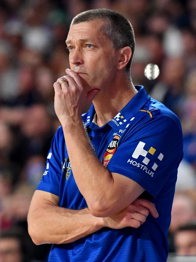 Andrej Lemanis is head coach of the Bullets. Picture: AAP/Darren England