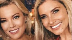 Ellie Aitken and Hollie Nasser in happier times. Picture: Instagram