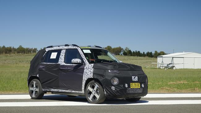 Hyundai Inster EV hot weather testing. Photo: Supplied