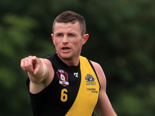 Pearce Hanley was one of Labrador’s best against Broadbeach. Picture: Scott Powick NEWSCORP