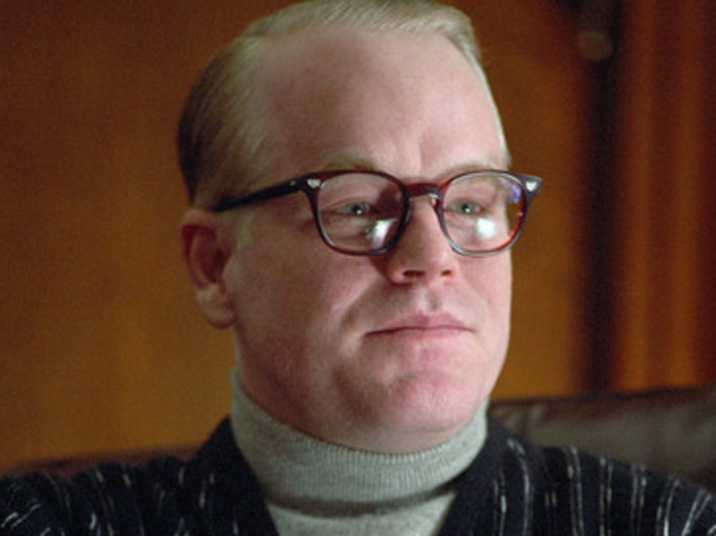 Philip Seymour Hoffman played Truman Capote in the 2005 biopic Capote. Picture: Sony Pictures