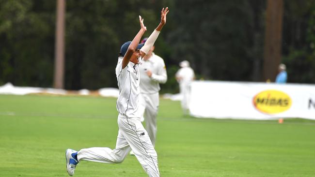 Second grade club cricket between Valley and Souths at Peter Easton Oval. Picture, John Gass