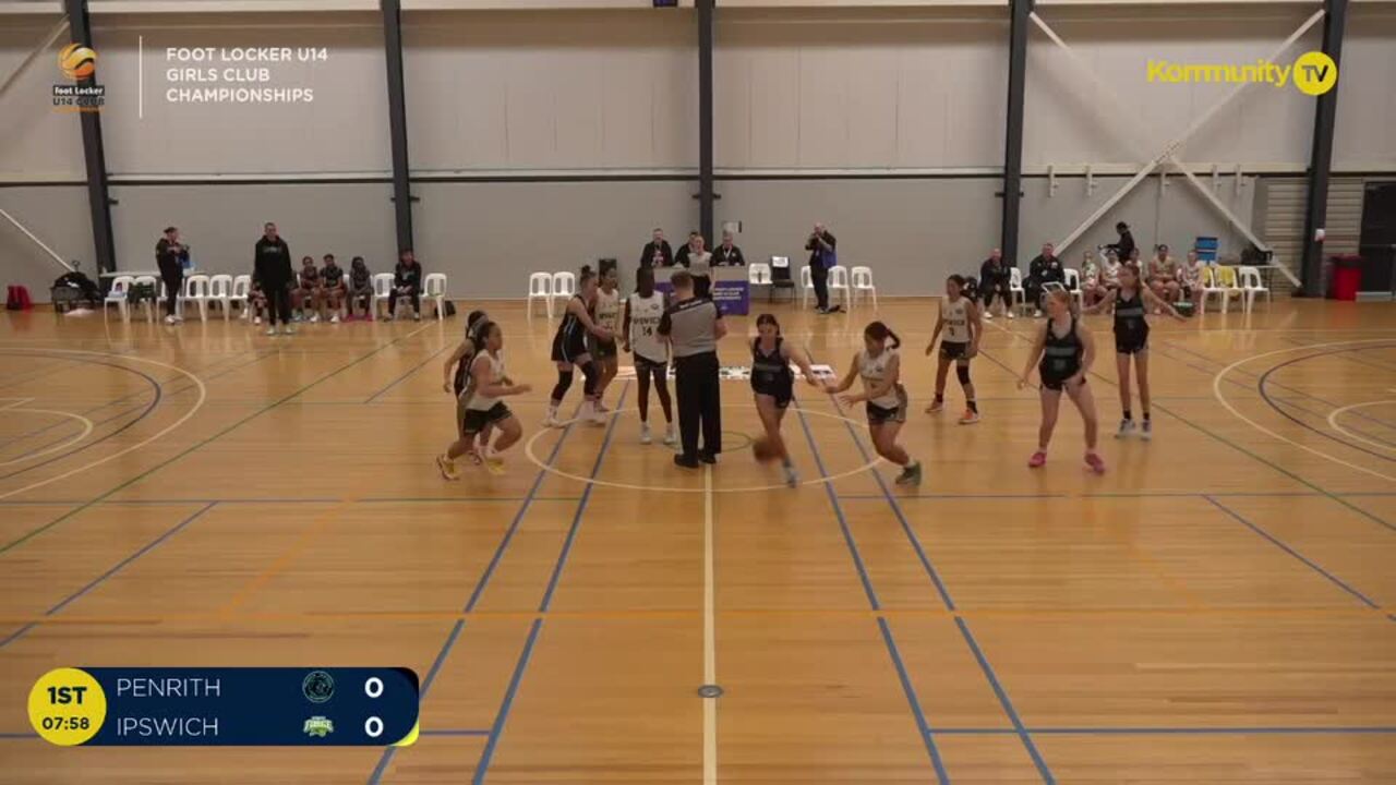 Replay: Penrith Panthers v Ipswich Force (Girls Shield Bronze) - 2024 Basketball Australia U14 Club Championships Day 6