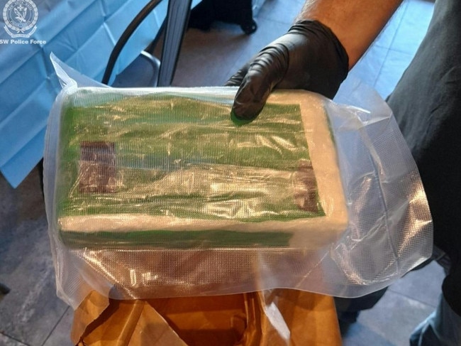 Drugs seized during the raids. Picture: NSW Police