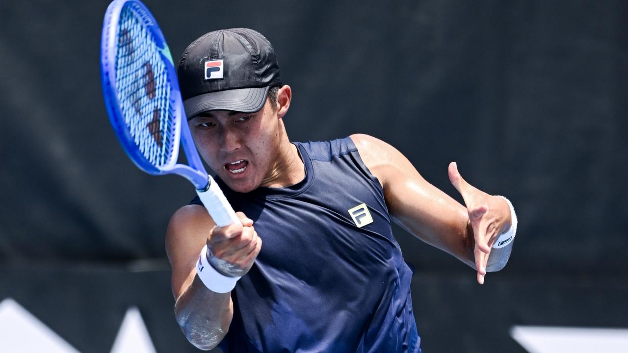 Australian Rinky Hijikata has made the quarter finals of the Adelaide International. Picture: Mark Brake/Getty Images