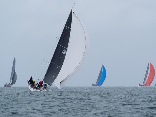 75th Brisbane to Gladstone sailing race start photos by Sarah Motherwell