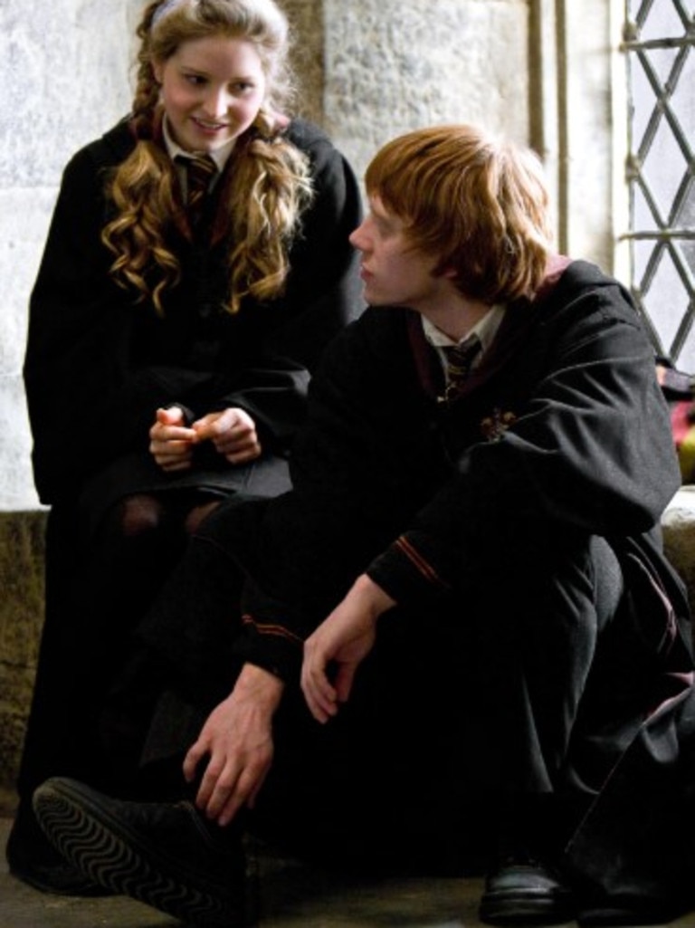 The actress played Ron Weasley’s love interest. Picture: Supplied