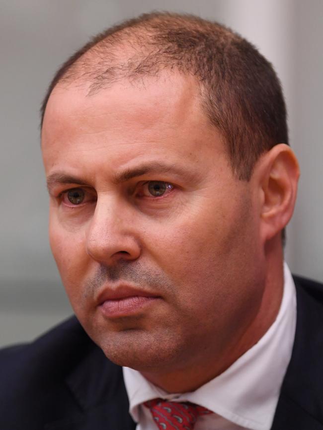 Australia's Energy Minister Josh Frydenberg defends the Prime Minister’s $2 billion Snowy Hydro expansion plans. Picture: AAP Image/Lukas Coch