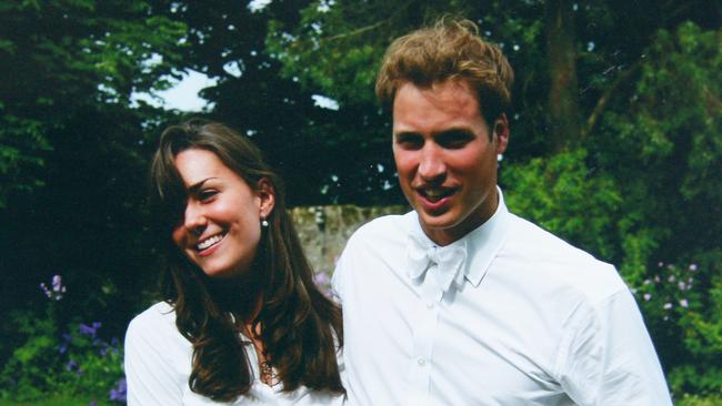 Kate and William met at university in Scotland. Picture: Middleton Family/Clarence House via GettyImages