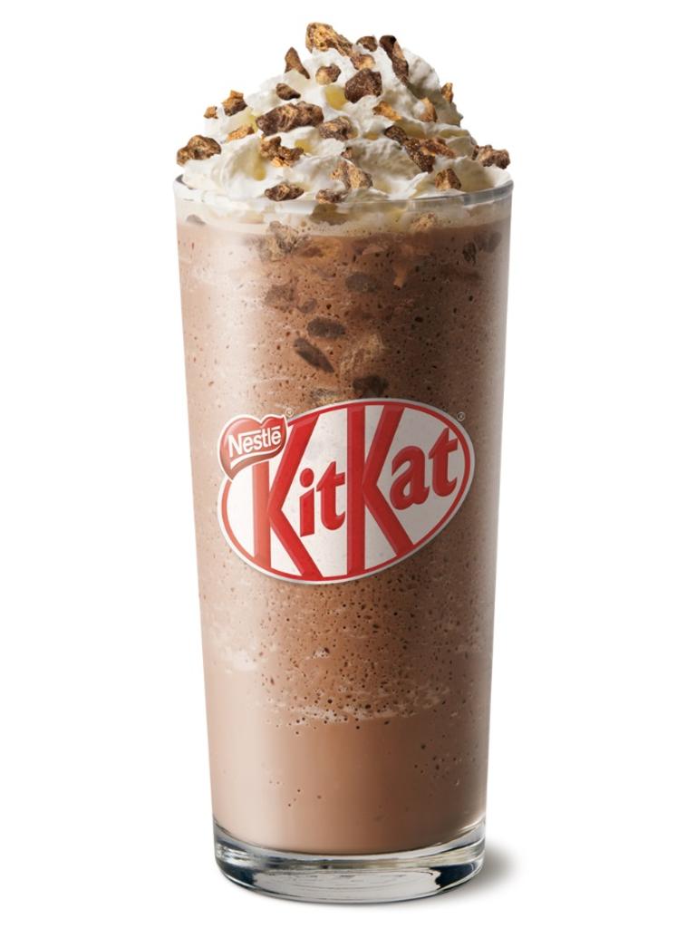 There is a KitKat frappé... Picture: Supplied