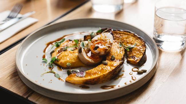 Vegie va va voom: A Girl Called Jayne Pumpkin &amp; Pumpkin dish. Picture: Justin Kane/Kontent