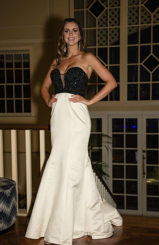 Alicia Van Schoonhoven at the Intercontinental Sanctuary Cove hosts the Miss Australia National Final and crowning of three Miss Australia’s on the Gold Coast. Picture: Glenn Campbell