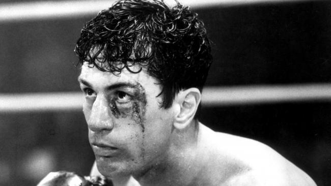 Actor Robert de Niro in Raging Bull (1980).