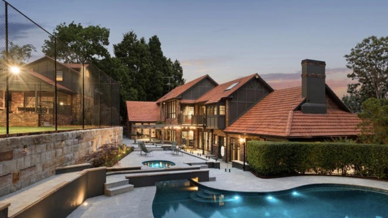 Former Socceroo-turned-property developer Jason Culina and his interior designer wife, Terri, have listed their latest project at Glenhaven through Manor Real Estate. Picture: realestate.com.au