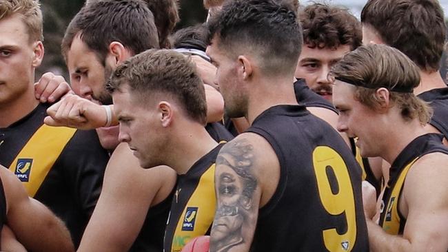 Jack Lonie had 39 touches for Seaford on Saturday.