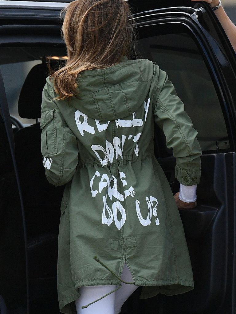 Melania Trump. Picture: MANDEL NGAN / AFP.