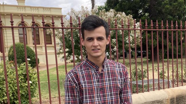 Mark Kilpatrick outside Dubbo Local Court after he was handed an intensive corrections order for domestic violence offences. Picture: Ryan Young