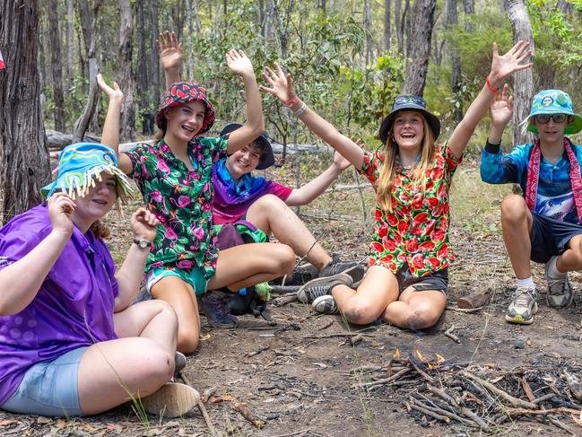 The Scouts enjoy all the fun of the Australian Jamboree in Maryborough.