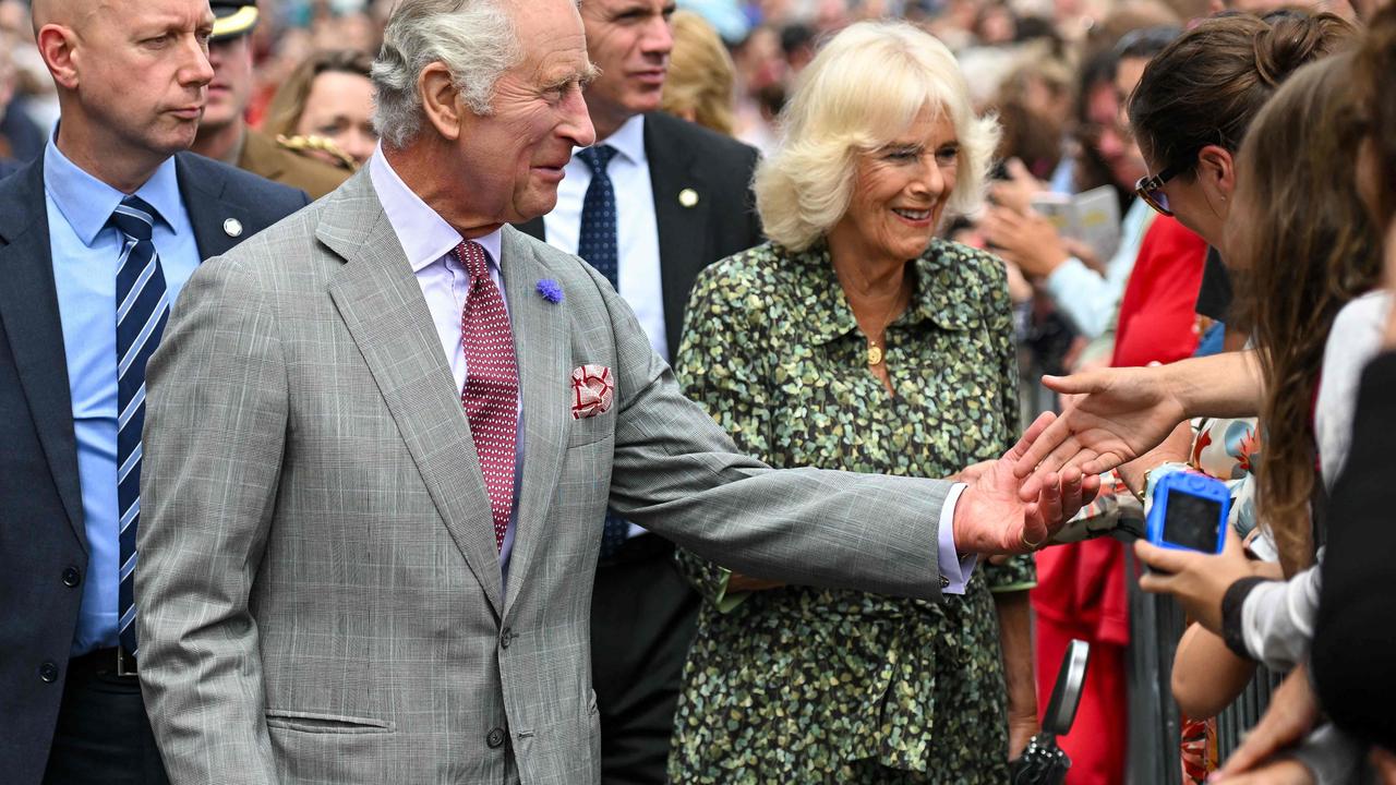 King Charles III and Queen Camilla have had their budget slashed next year by half. Picture: AFP