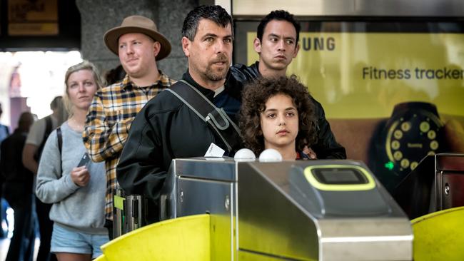 Facial recognition could be used in place of the current myki cards. Picture: Mark Dadswell