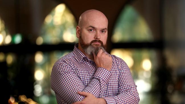 Oncologist Cameron McLaren supports patients through the voluntary assisted dying process in Victoria. Picture: David Geraghty/The Australian