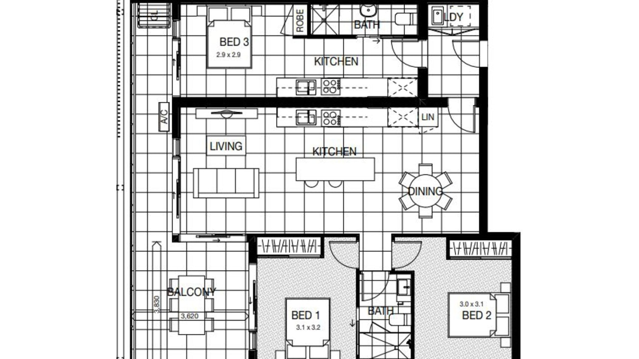 Yakola Fifty One Pty Ltd has applied to Sunshine Coast Council to build 37 units in Sippy Downs, adding to the high density residential area dominated by students from the university.