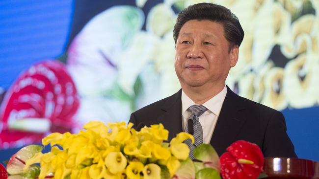 Chinese President Xi Jingping. Picture: AP