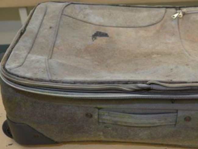 Khandalyce’s remains were found in this suitcase.