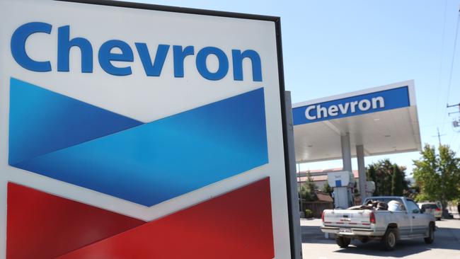 Chevron has struggled during the pandemic. Picture: AFP