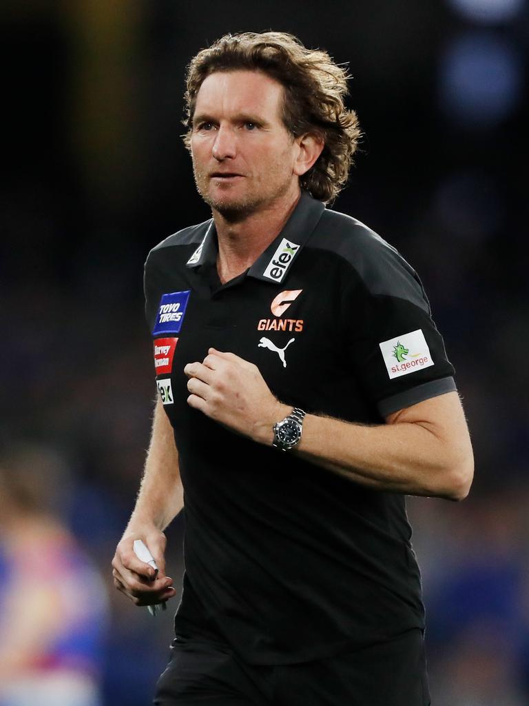 James Hird has opened up on his struggles.