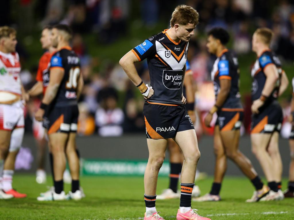 NRL 2024: Wests Tigers suffering their worst start in joint venture history, statistics and underlying problems damaging the club | Daily Telegraph