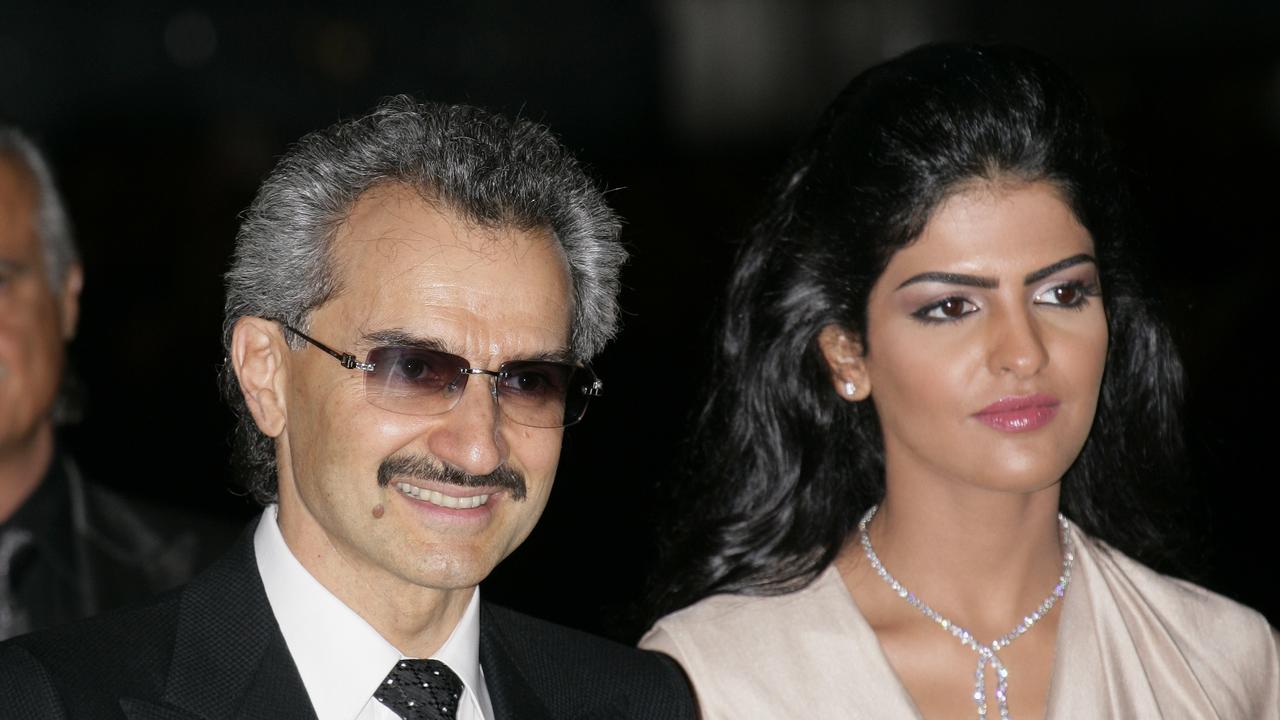 Prince Alwaleed Bin Talal Bin Abdulaziz Alsaud and Princess Amira. (Photo by Indigo/Getty Images)