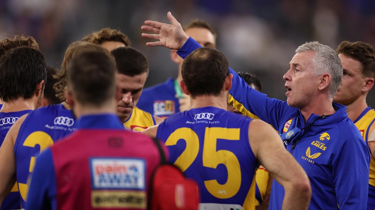 Adam Simpson is furious at the actions of some West Coast players.
