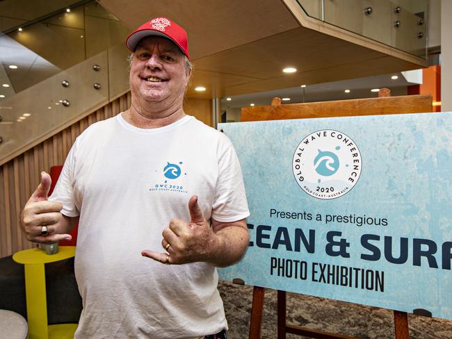 Ocean Surf Exhibition opening Andrew McKinnon