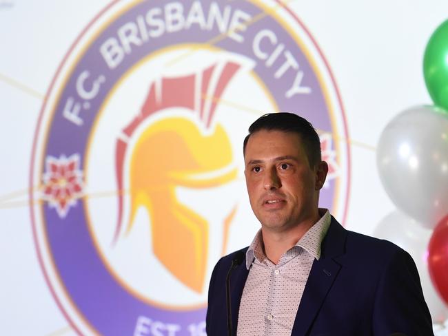 F.C Brisbane City Gladiators bid chairman Rob Cavallucci.