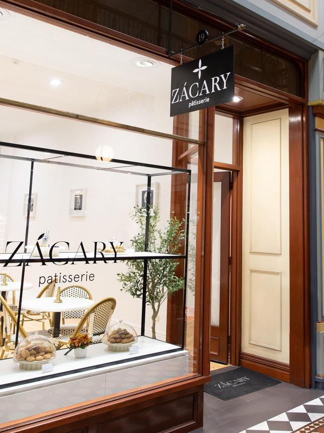 Zacary Patisserie has opened in Adelaide Arcade. Picture: Renew Adelaide