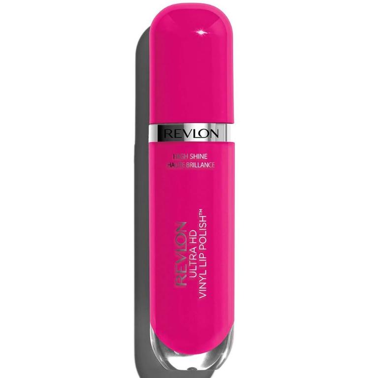 This hot pink lip lacquer makes lips look uber juicy. Picture: Supplied