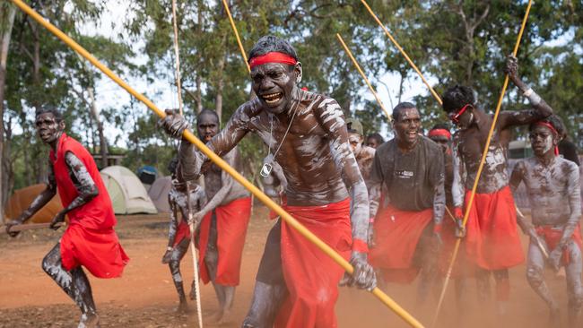 Garma Festival in Gove, Northern Territory celebrates Yolgnu culture. Picture: Pema Tamang Pakhrin