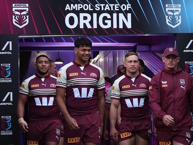 State of Origin is a battle of the minds... and the Maroons can’t afford to let the Blues hijack Queensland’s Happy Place. Picture: Getty Images