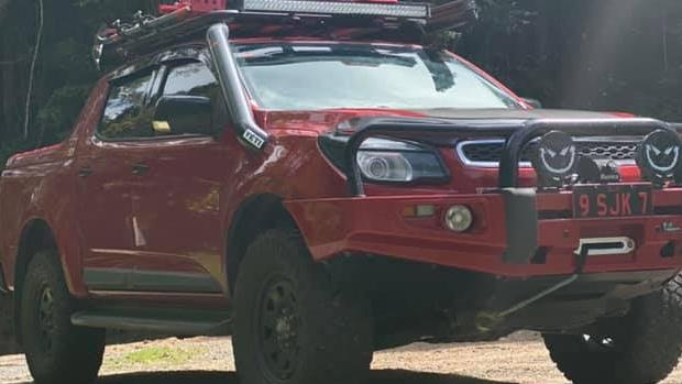 A red Holden Colorado was stolen from a Rural View home overnight on August 28, 2021 from 11pm and found 12 hours later set on fire in West Mackay.