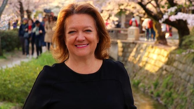 Gina Rinehart.