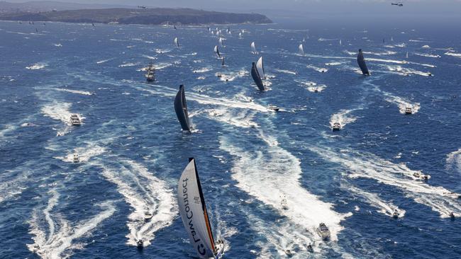 The start of the race is a stunning affair