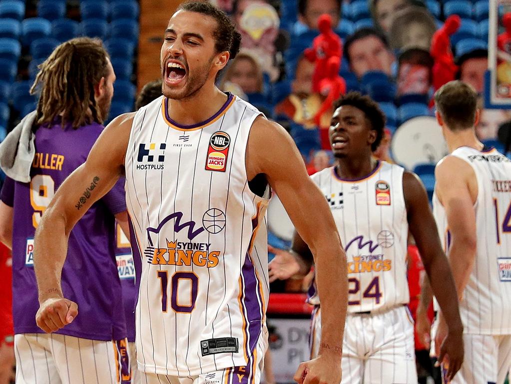 Sydney Kings star Xavier Cooks is determined to fulfil his potential this season. Picture: AAP