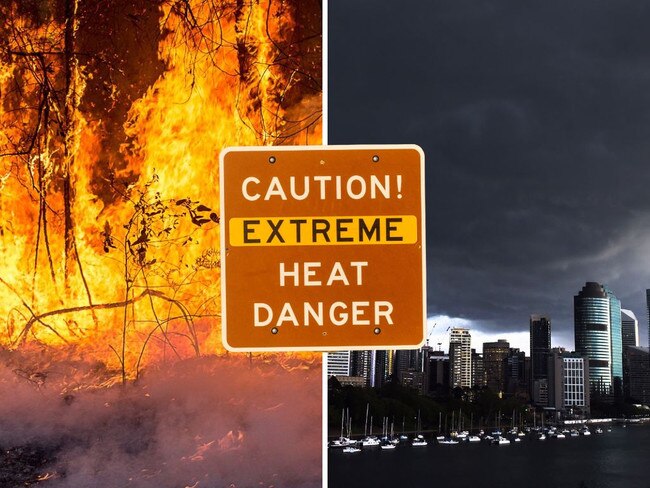 Brisbane residents are being warned to brace for a trifecta of extreme weather events over coming months.